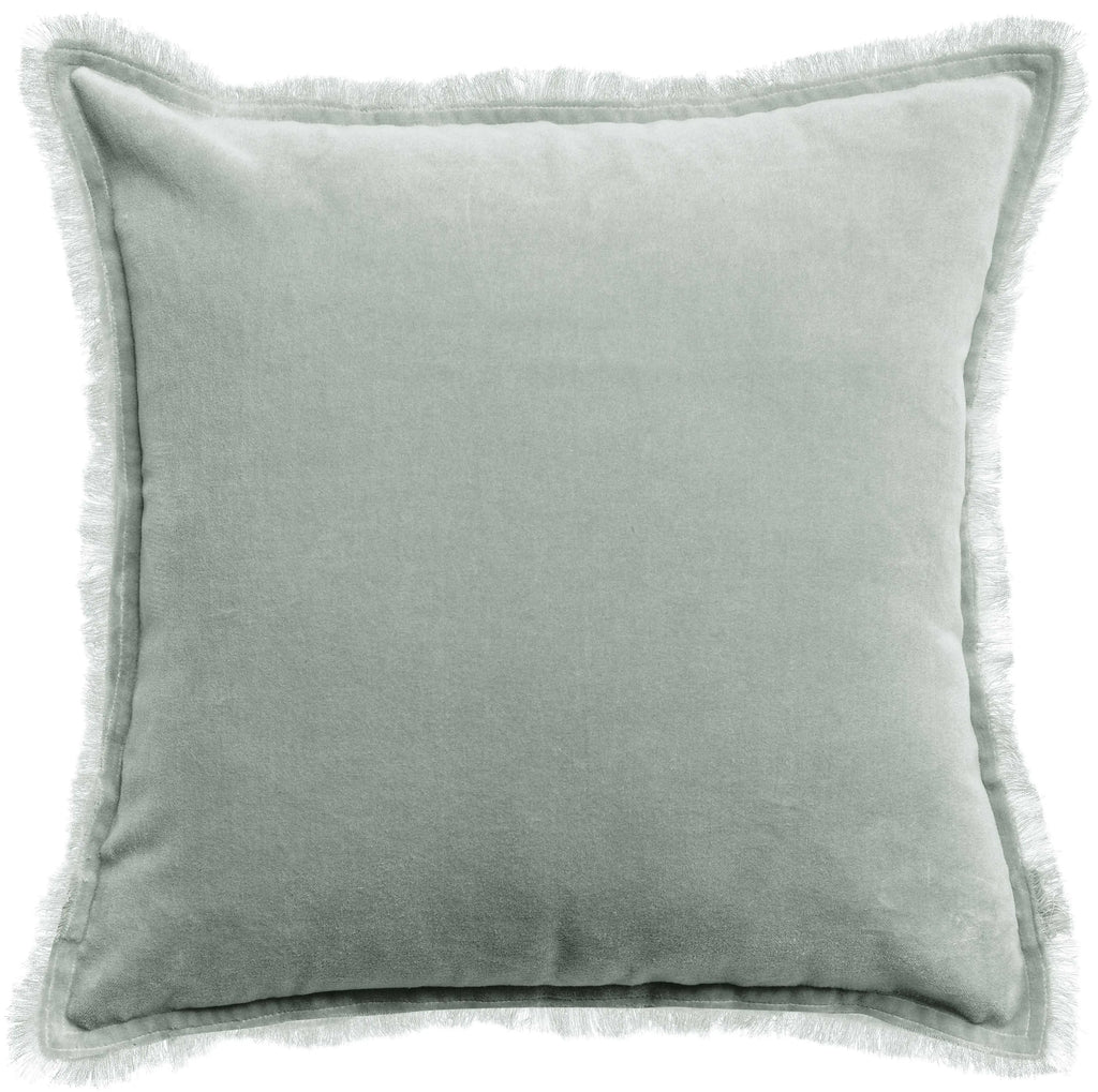 Coussin uni Fara Titane 45 x 45 Maison Vivaraise & La Cerise sur le Gâteau