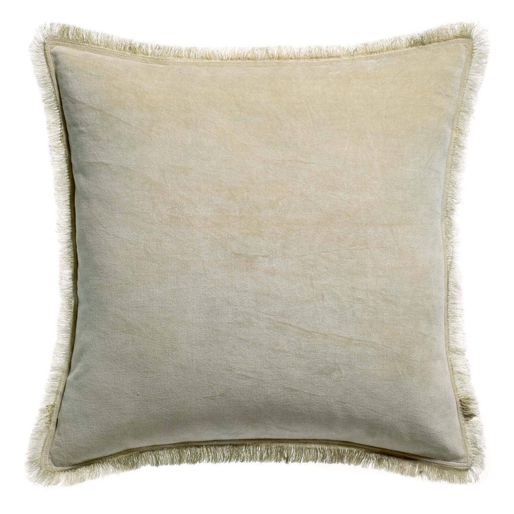 Coussin Uni Fara Lin 45 X 45 Maison Vivaraise & La Cerise sur le Gâteau