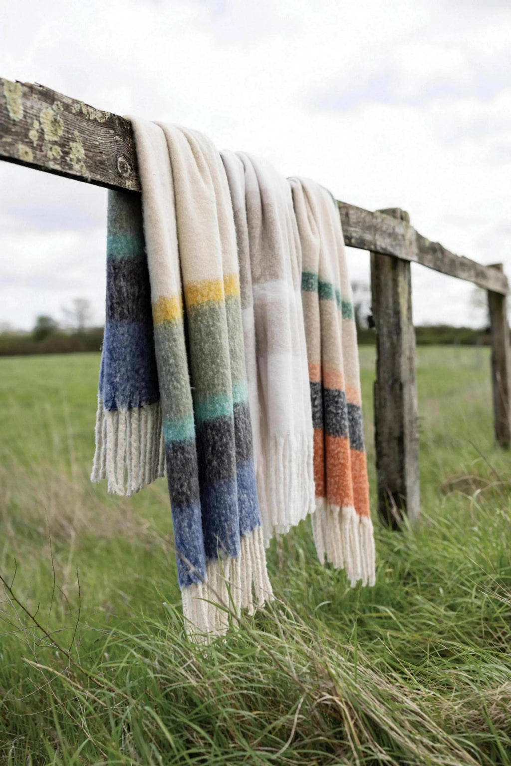 Plaid Isabel Recyclé Châtaigne 130 X 160 Maison Vivaraise & La Cerise sur le Gâteau