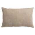 Coussin Carina Naturel Laine de Mérinos et Cachemire 40 X 65