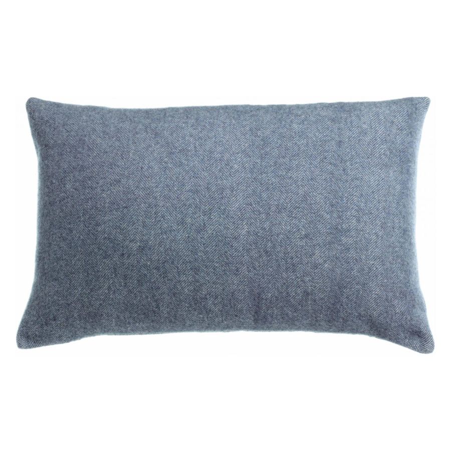Coussin Carina Tempete Laine de Mérinos et Cachemire 40 X 65