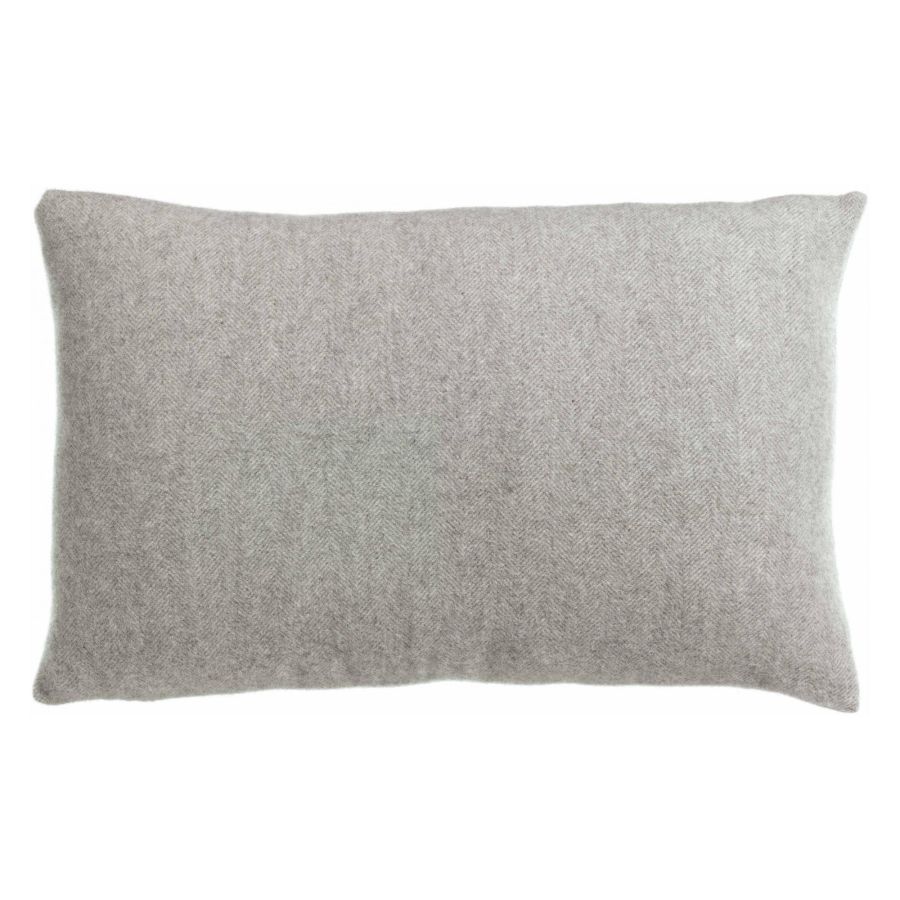 Coussin Carina Perle Laine de Mérinos et Cachemire 40 X 65