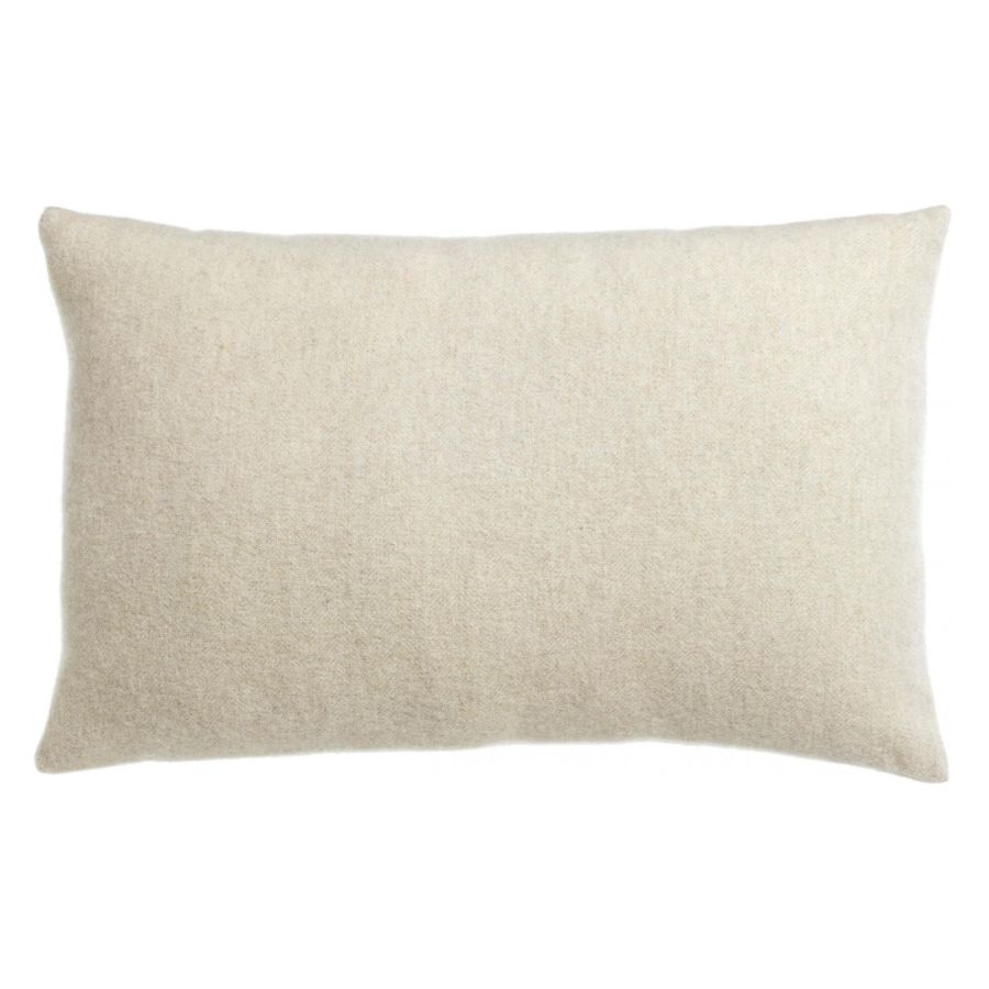 Coussin Carina Nuage Laine de Mérinos et Cachemire 40 X 65