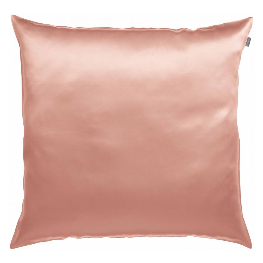 Taie d'oreiller 100% Soie Ashley Nude 65 x 65 PLAID.