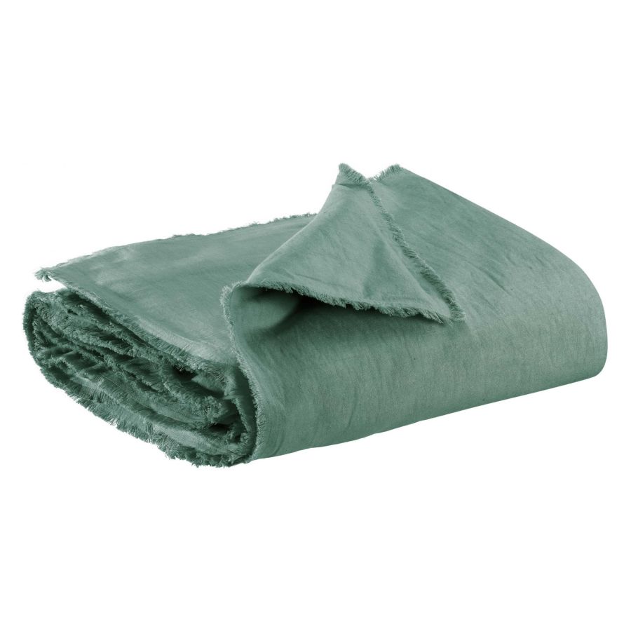 Edredon Uni Laly Prusse 85 X 200 PLAID.