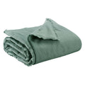 Plaid Uni Laly Prusse 135 X 200 - PLAID.