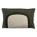 Coussin Bicolore Laly Olive 40 x 65 Maison Vivaraise & La Cerise sur le Gâteau