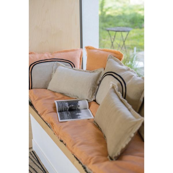 Coussin Uni Laly Galet 30X50 PLAID.