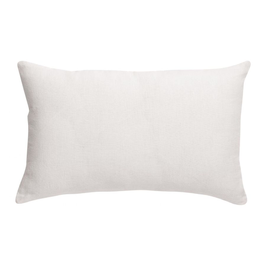 Coussin Uni Zeff Blanc 30X50 PLAID.