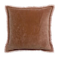 Coussin Uni Fara Bois De Rose 45 X 45