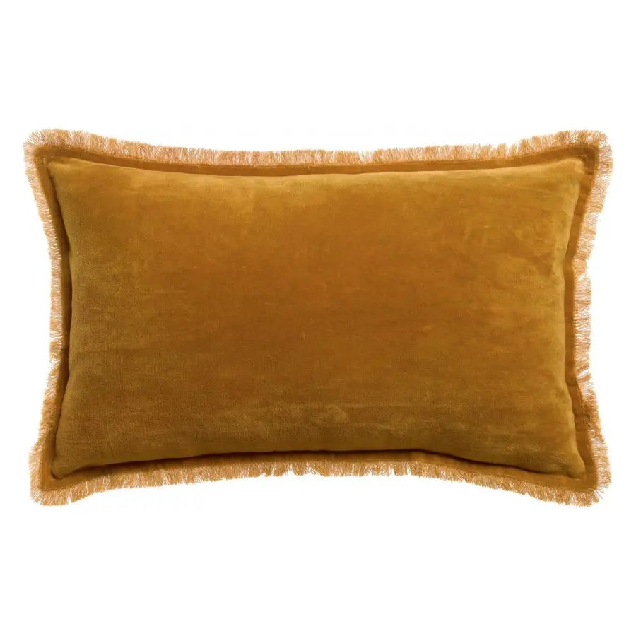 Coussin Uni Fara Safran 30 X 50 Maison Vivaraise & La Cerise sur le Gâteau