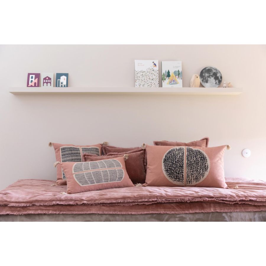 Edredon Fara Bois De Rose 85 X 200 PLAID.